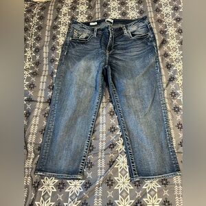 Vigoss Blue Denim Capris